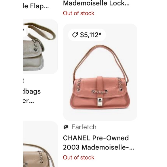 🥳TWO ICONIC CHANEL FLAP BAGS. One is blush. One beige. Great buy!!!! - Picture 7 of 8